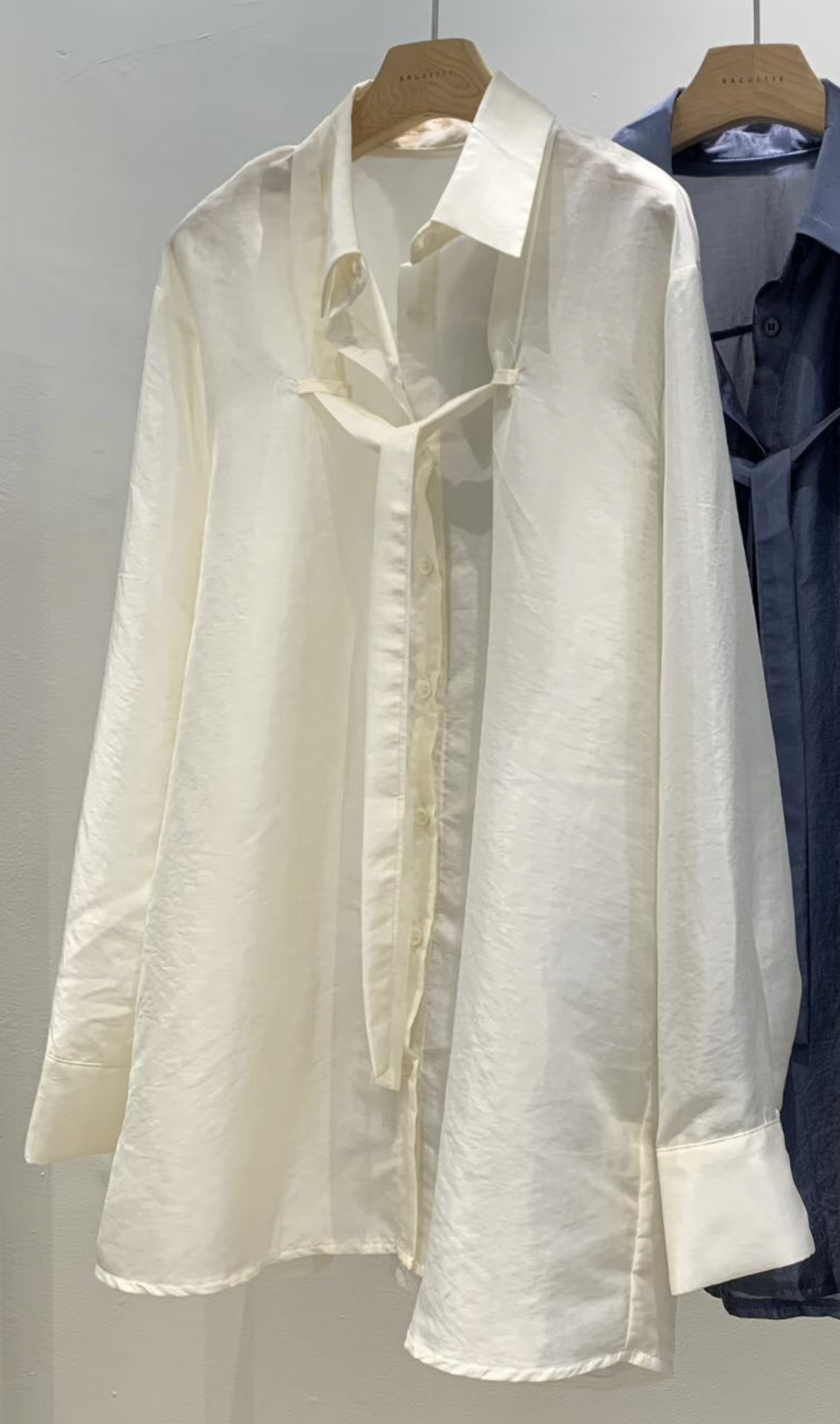 ShopBaguette韓國代購㊣女裝新品人氣休閑推薦時尚襯衫蕾絲衫ShopBaguette襯衫/蕾絲衫圖色1