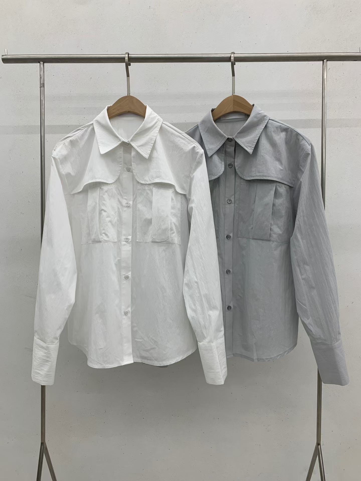 ShopBaguette㊣東大門實拍女士新品真品休閑推薦襯衫蕾絲衫ShopBaguette襯衫/蕾絲衫