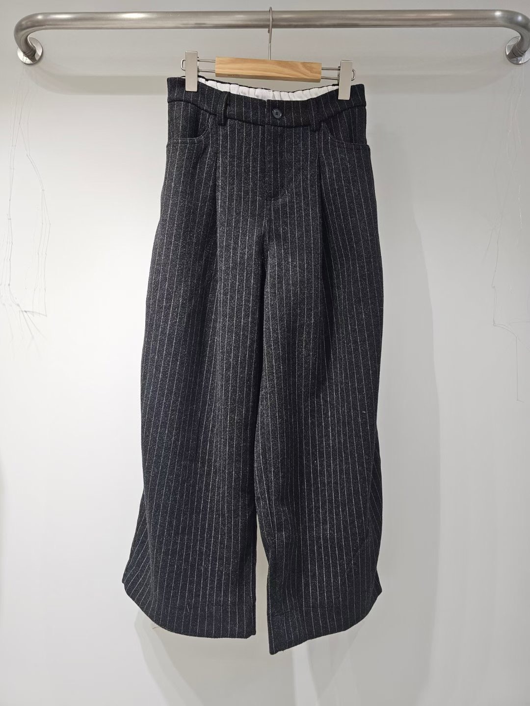 MYME(無品牌標）韓國代購㊣女士新款熱賣休閑真品休閑褲條紋MYME(無品牌標）休閑褲圖色2