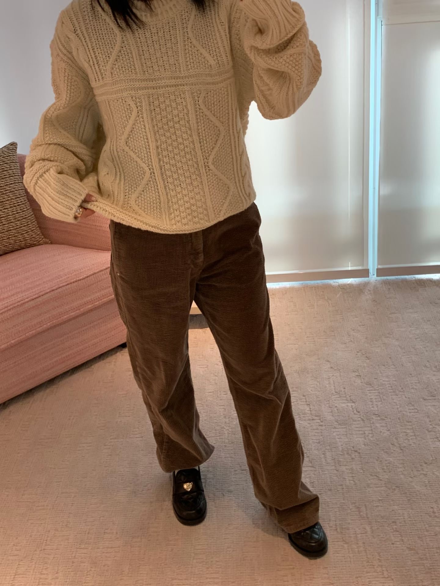 ShopBaguette㊣東大門代購女士新品職業時尚26春夏真品牛仔褲ShopBaguette牛仔褲圖色2