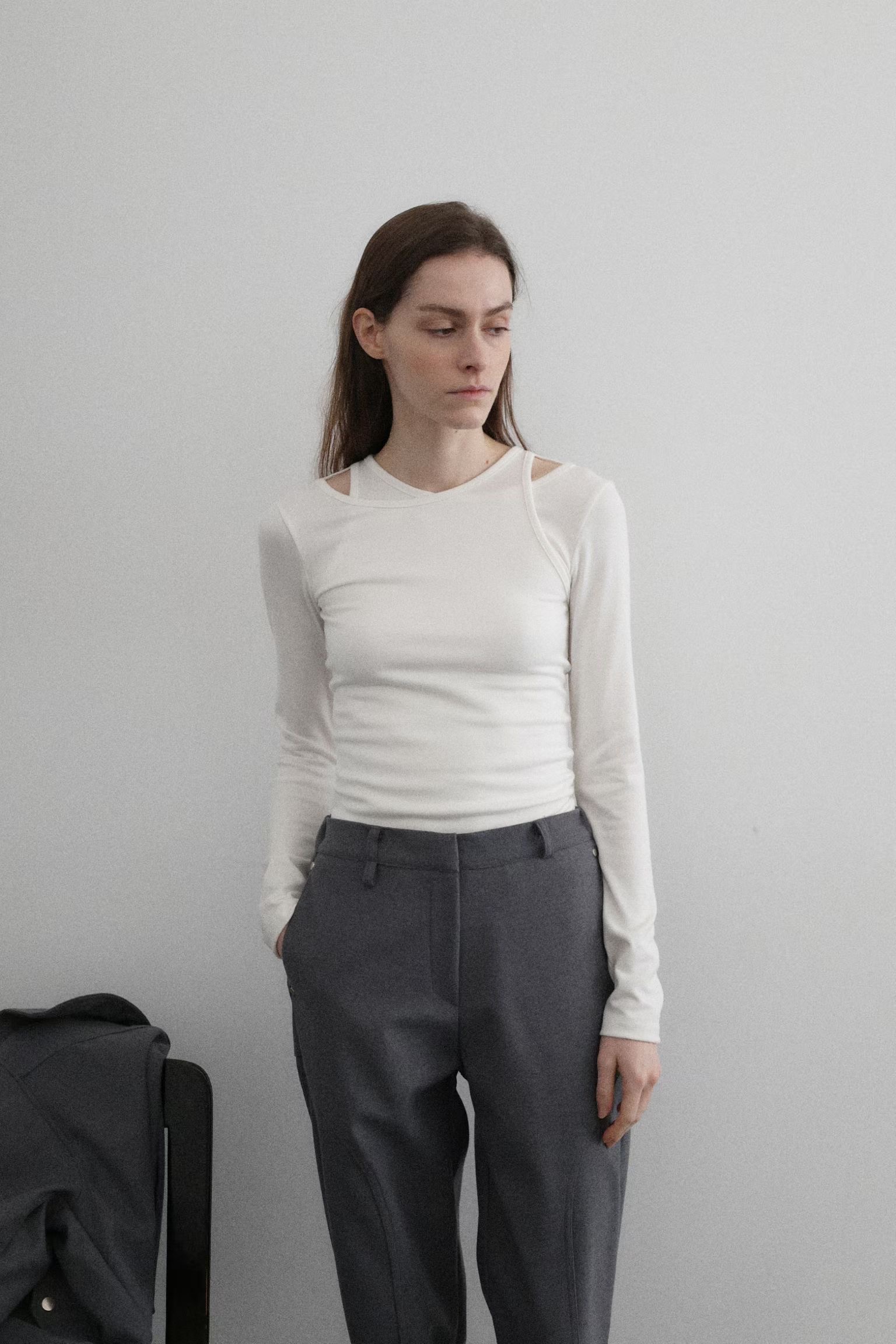 ShopBaguette㊣東大門實拍女裝新款真品人氣休閑熱賣長袖T恤ShopBaguette長袖T恤