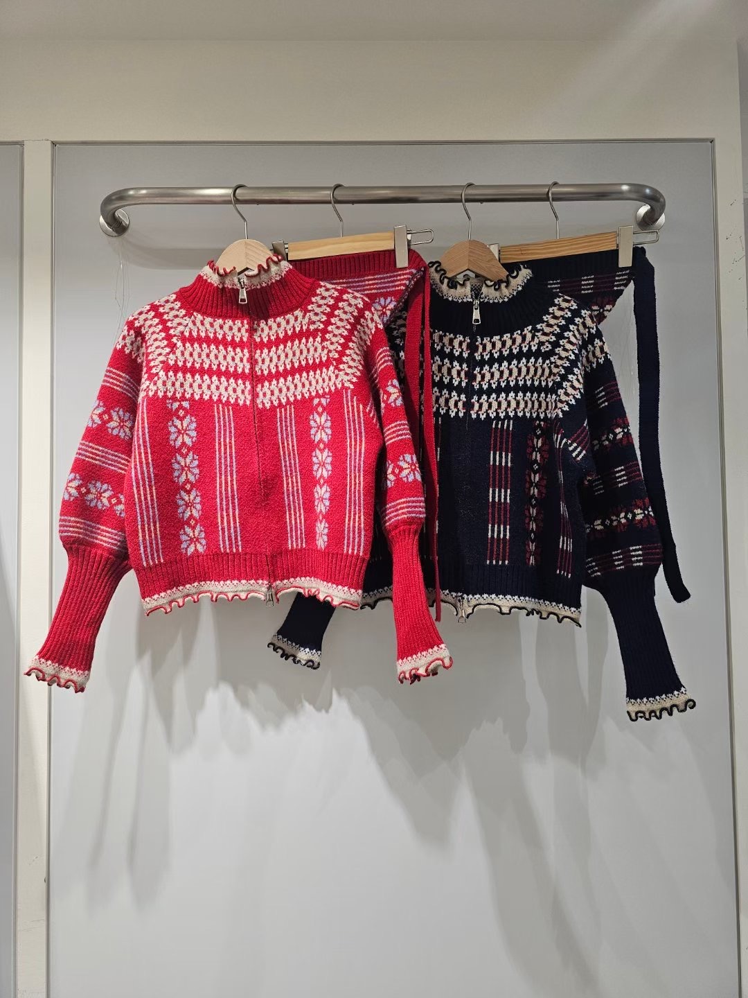 MYME(無品牌標）㊣東大門實拍女士新款休閑針織衫披肩套裝MYME(無品牌標）針織衫