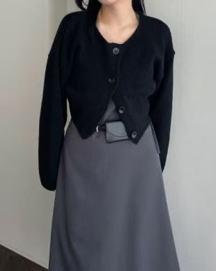 ShopBaguette㊣東大門實拍女裝新款職業真品人氣休閑針織衫ShopBaguette針織衫圖色1