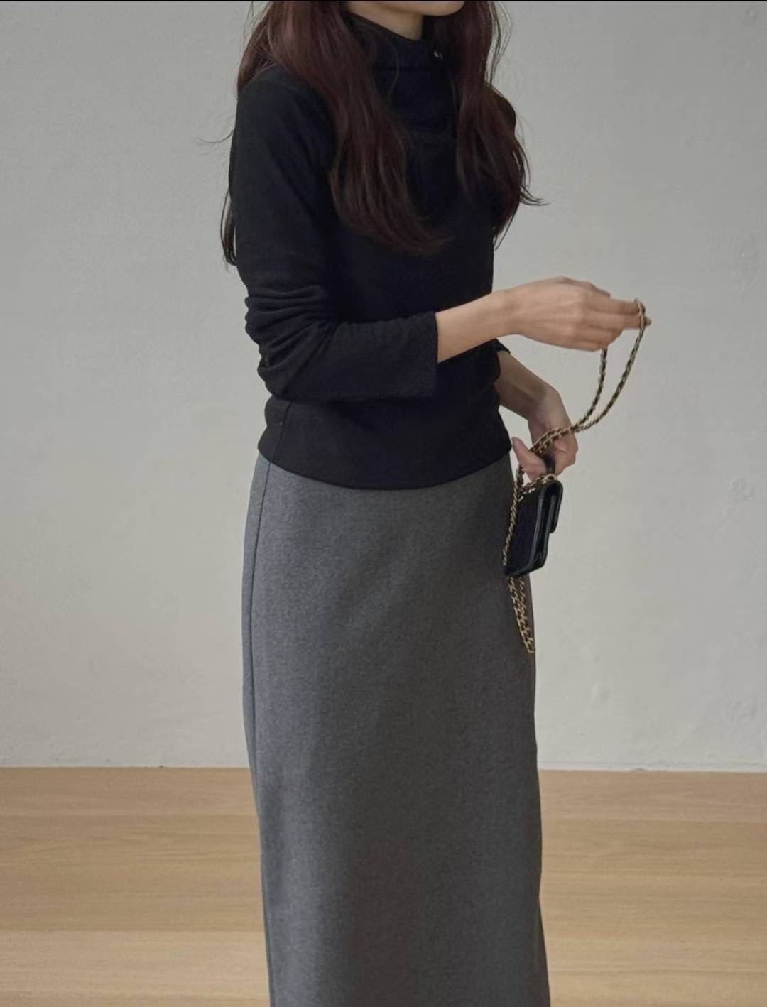 LIBRE東大門直郵女士新品時尚職業人氣25秋冬吊帶背心羊毛HAY KNOCK吊帶/背心