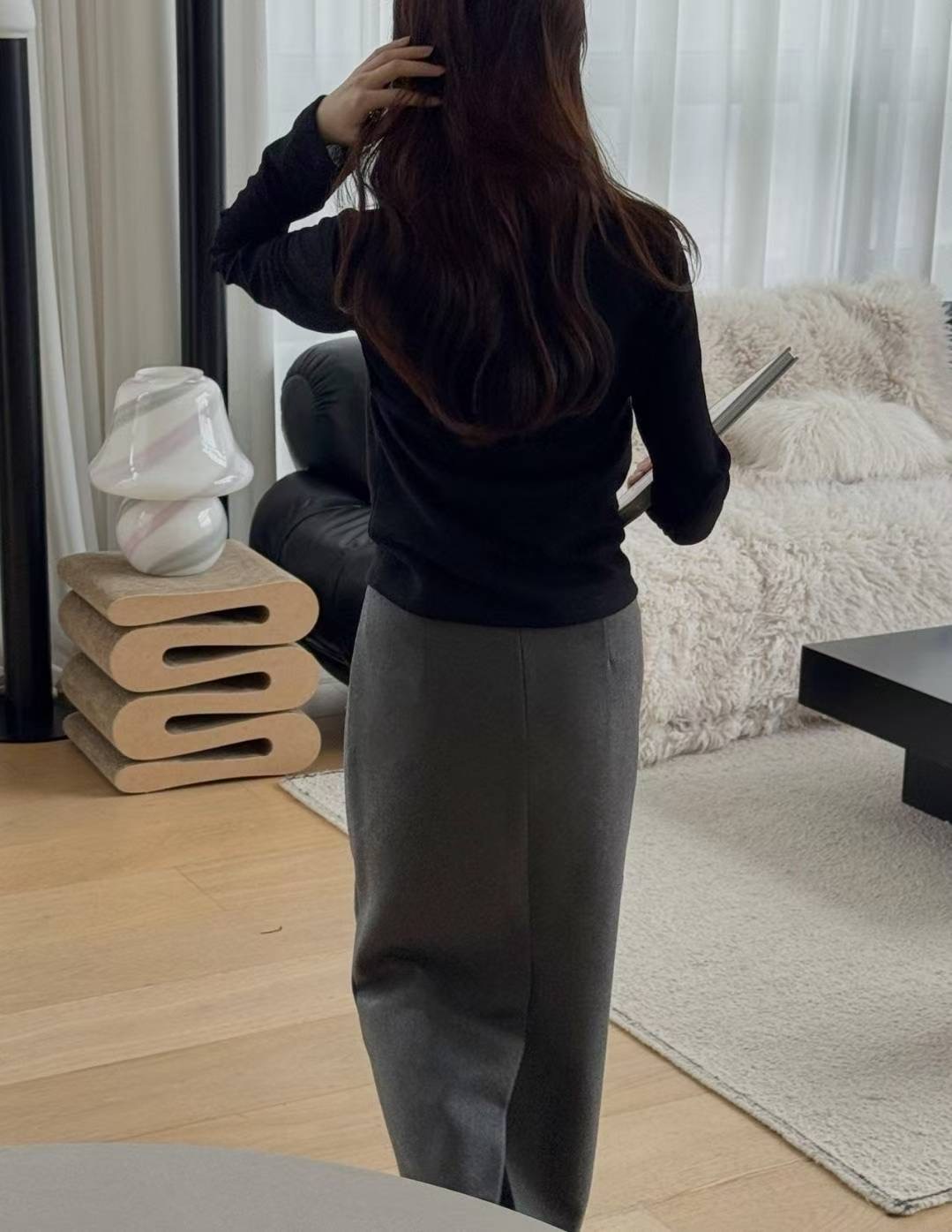 LIBRE東大門直郵女士新品時尚職業人氣25秋冬吊帶背心羊毛HAY KNOCK吊帶/背心