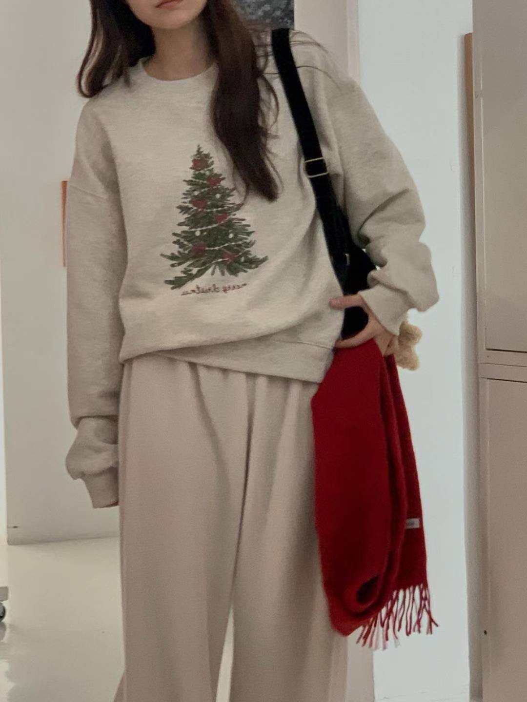 LIBRE韓國代購女裝新款時尚25秋冬熱賣職業休閑推薦人氣衛衣HAY KNOCK衛衣