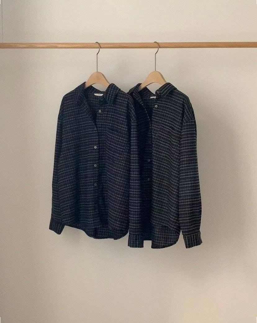 LIBRE東大門代購女士新品休閑職業25秋冬推薦人氣襯衫蕾絲衫HAY KNOCK襯衫/蕾絲衫圖色2左二色