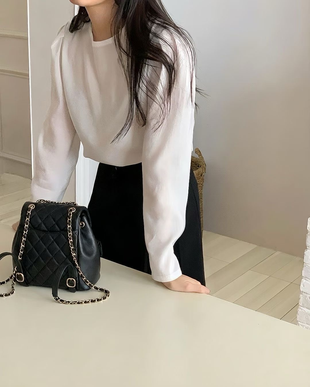 VIVIANLEE東大門實拍女裝新品休閑人氣25秋冬熱賣襯衫蕾絲衫VIVIANLEE襯衫/蕾絲衫