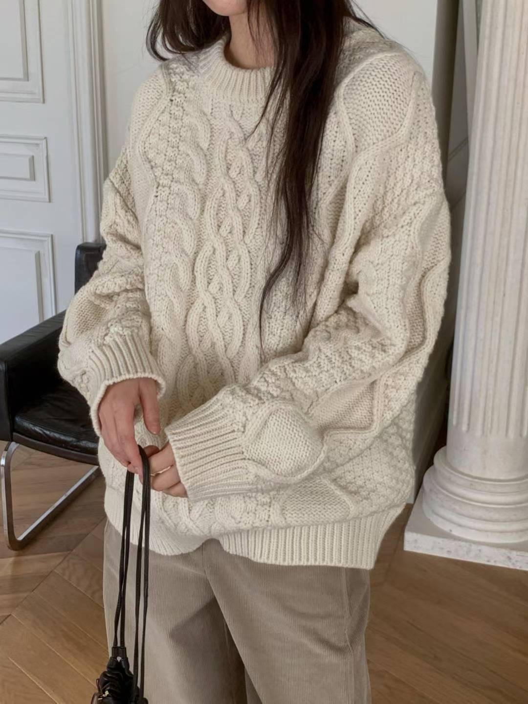 LIBRE東大門直郵女裝新款推薦25秋冬職業休閑熱賣人氣毛衣HAY KNOCK毛衣圖色1