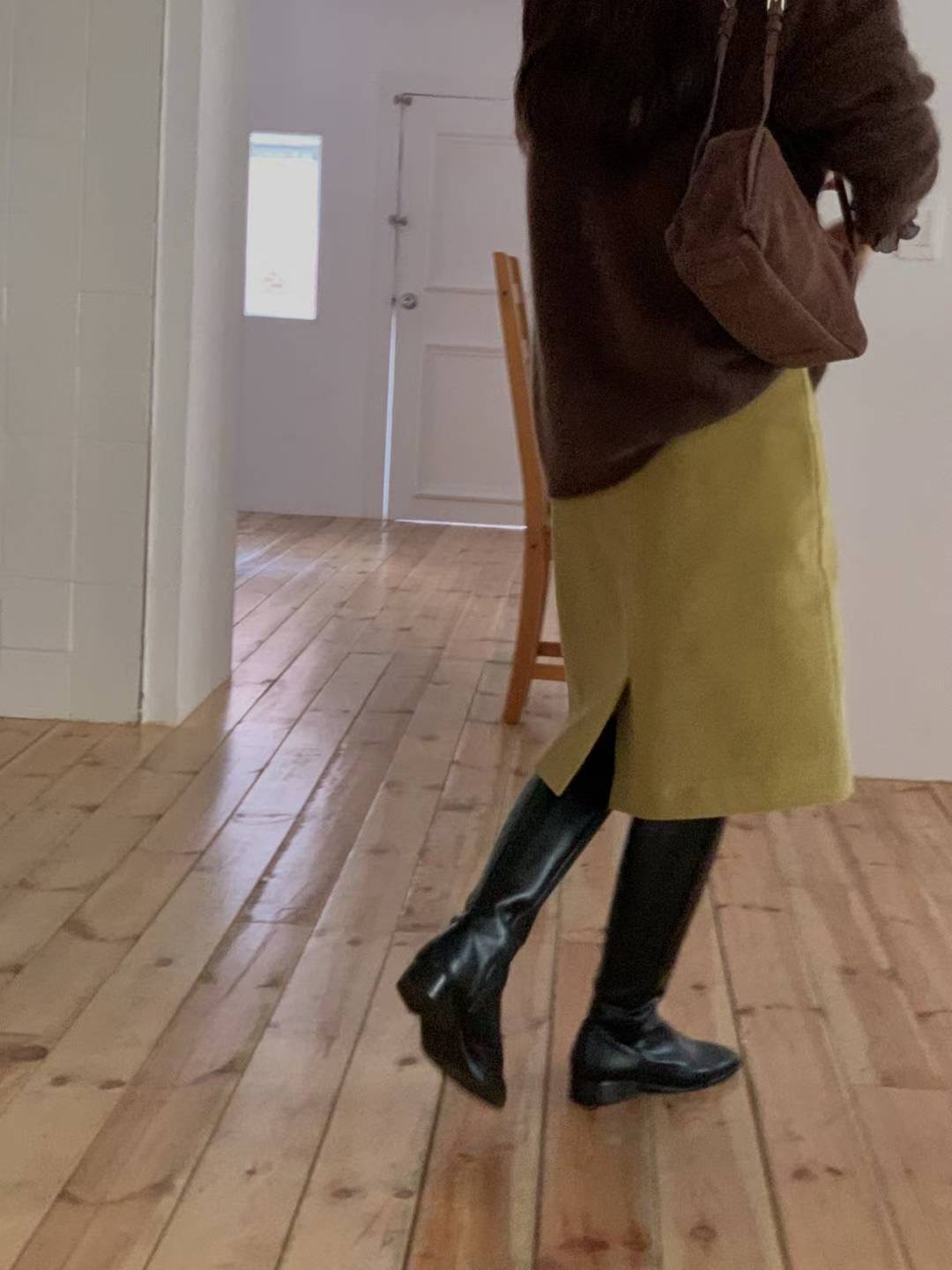 LIBRE東大門代購女士新款休閑時尚人氣職業熱賣半身裙中短裙HAY KNOCK半身裙/中短裙