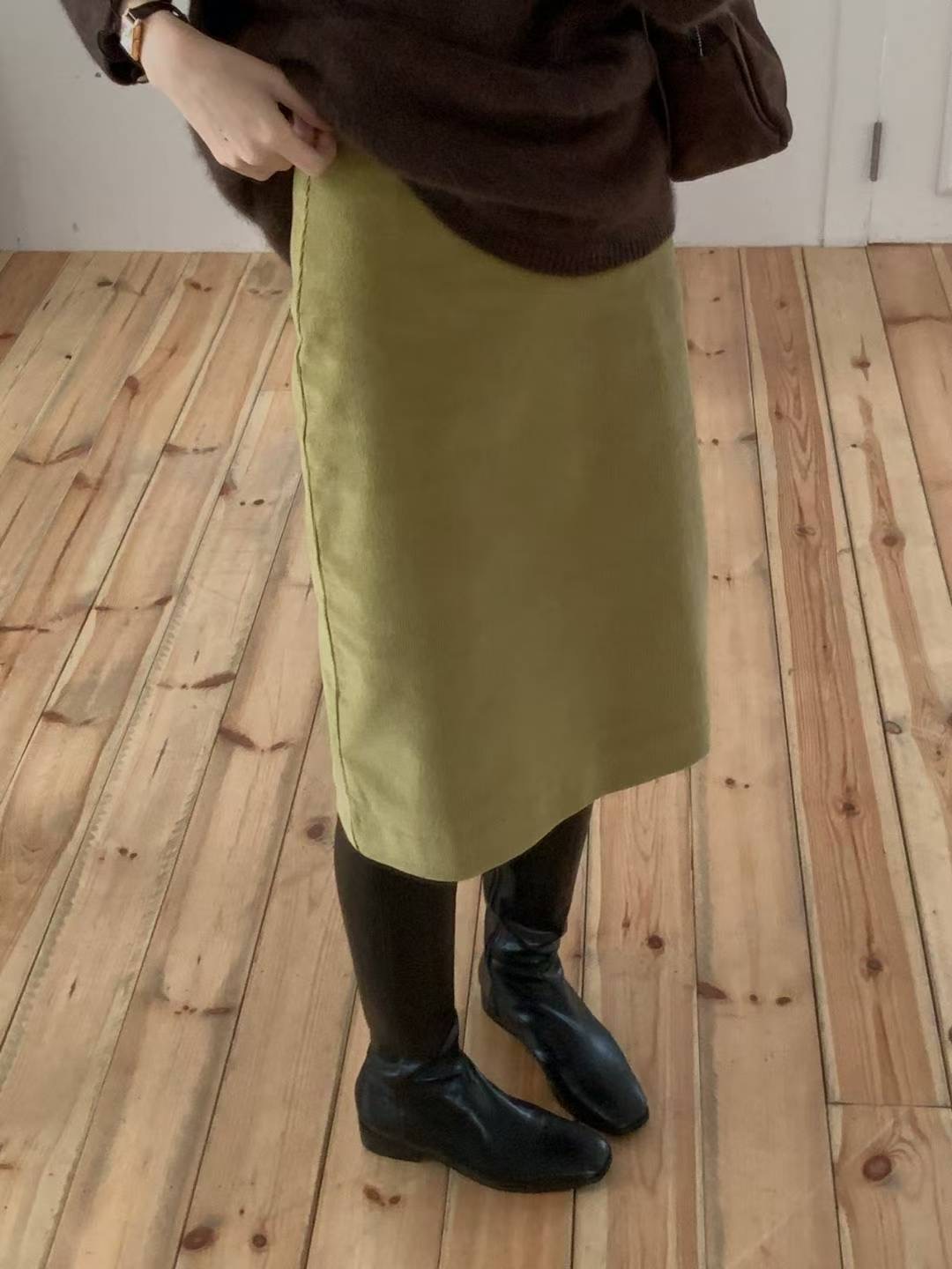 LIBRE東大門代購女士新款休閑時尚人氣職業熱賣半身裙中短裙HAY KNOCK半身裙/中短裙圖色1