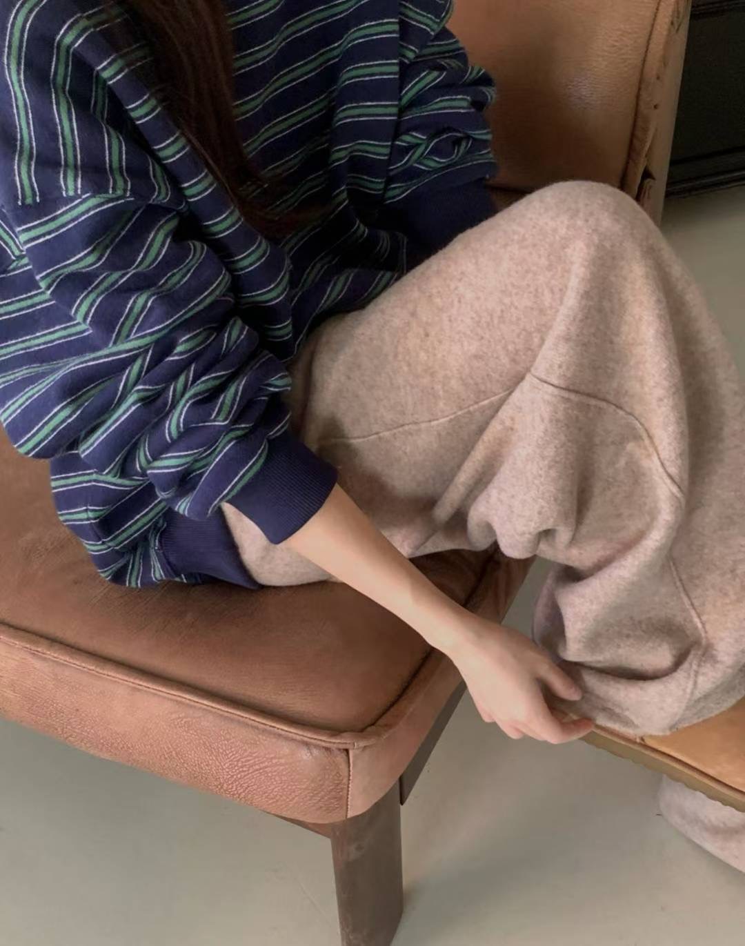 LIBRE韓國直郵女士新款職業推薦休閑25秋冬人氣時尚休閑褲HAY KNOCK休閑褲