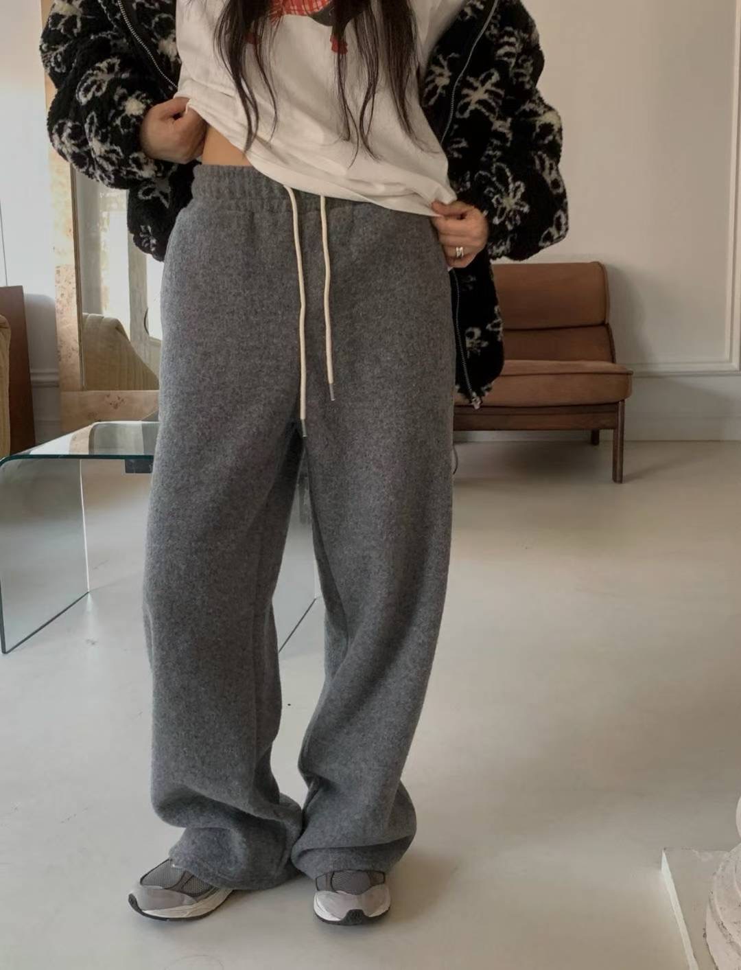 LIBRE韓國直郵女士新款職業推薦休閑25秋冬人氣時尚休閑褲HAY KNOCK休閑褲圖色2