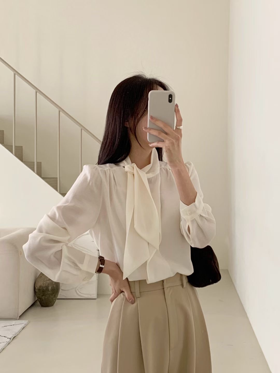 VIVIANLEE東大門直郵女裝新品人氣時尚休閑熱賣襯衫蕾絲衫VIVIANLEE襯衫/蕾絲衫圖色1