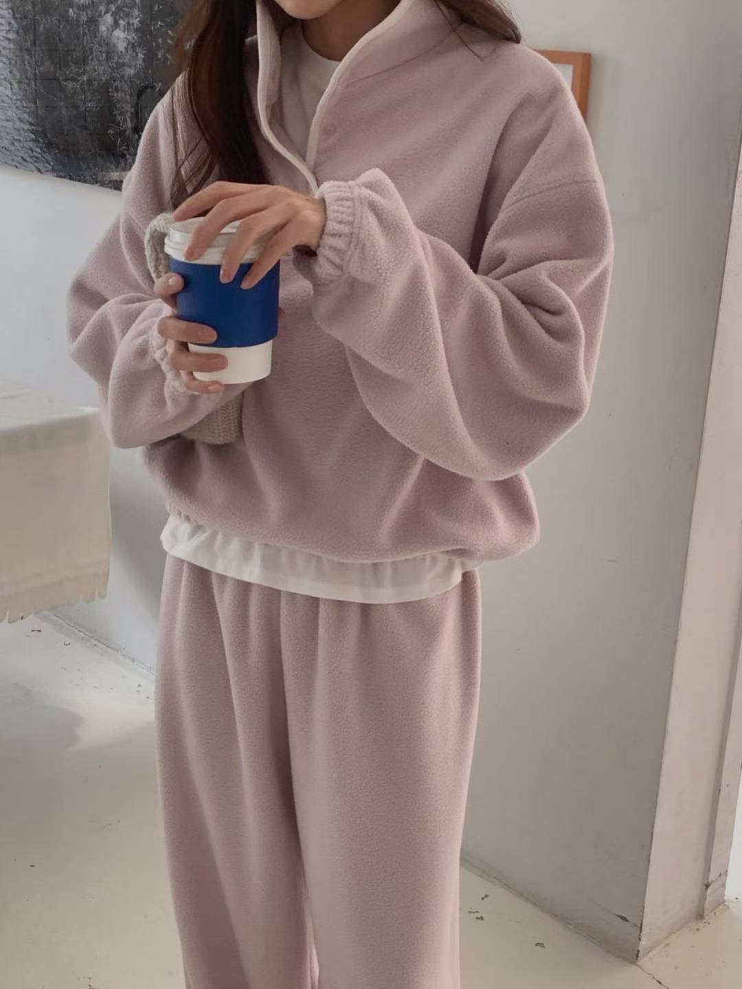 LIBRE東大門實拍女裝新款熱賣職業25秋冬人氣推薦休閑衛衣HAY KNOCK衛衣圖色2