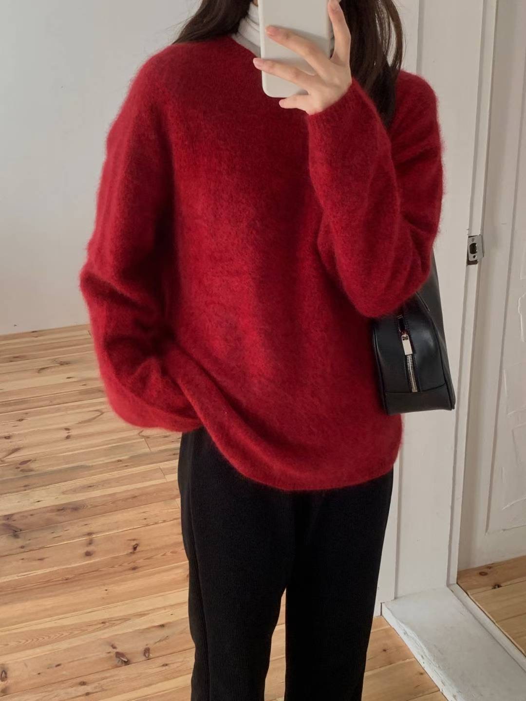 LIBRE韓國直郵女裝新品25秋冬人氣時尚推薦休閑熱賣針織衫HAY KNOCK針織衫圖色4