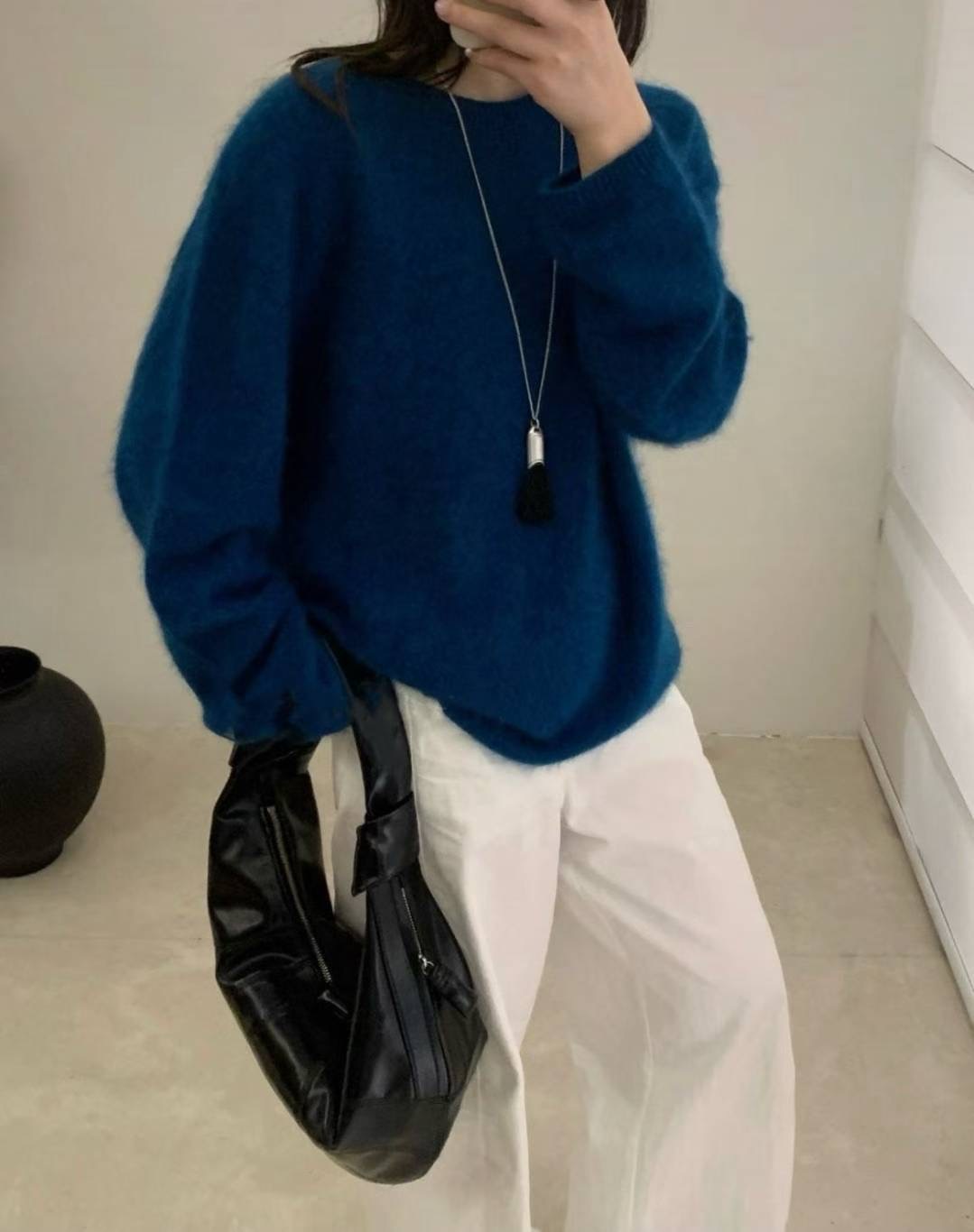 LIBRE韓國直郵女裝新品25秋冬人氣時尚推薦休閑熱賣針織衫HAY KNOCK針織衫圖色5