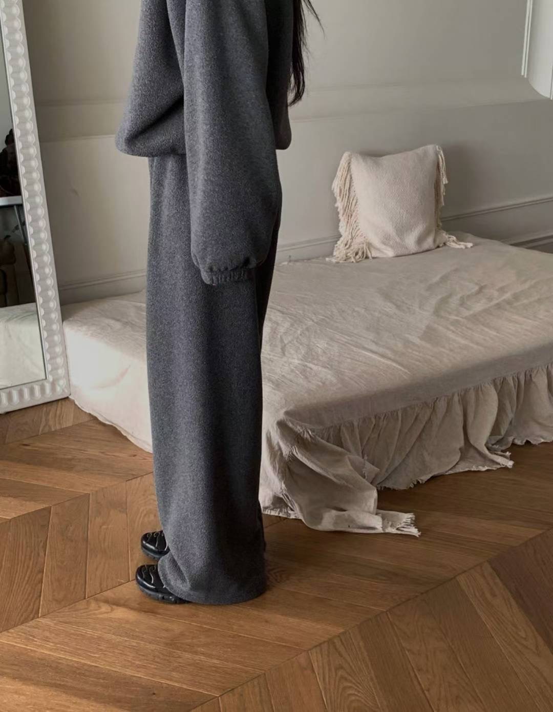 LIBRE韓國代購女裝新款休閑人氣推薦時尚職業熱賣25秋冬休閑褲HAY KNOCK休閑褲