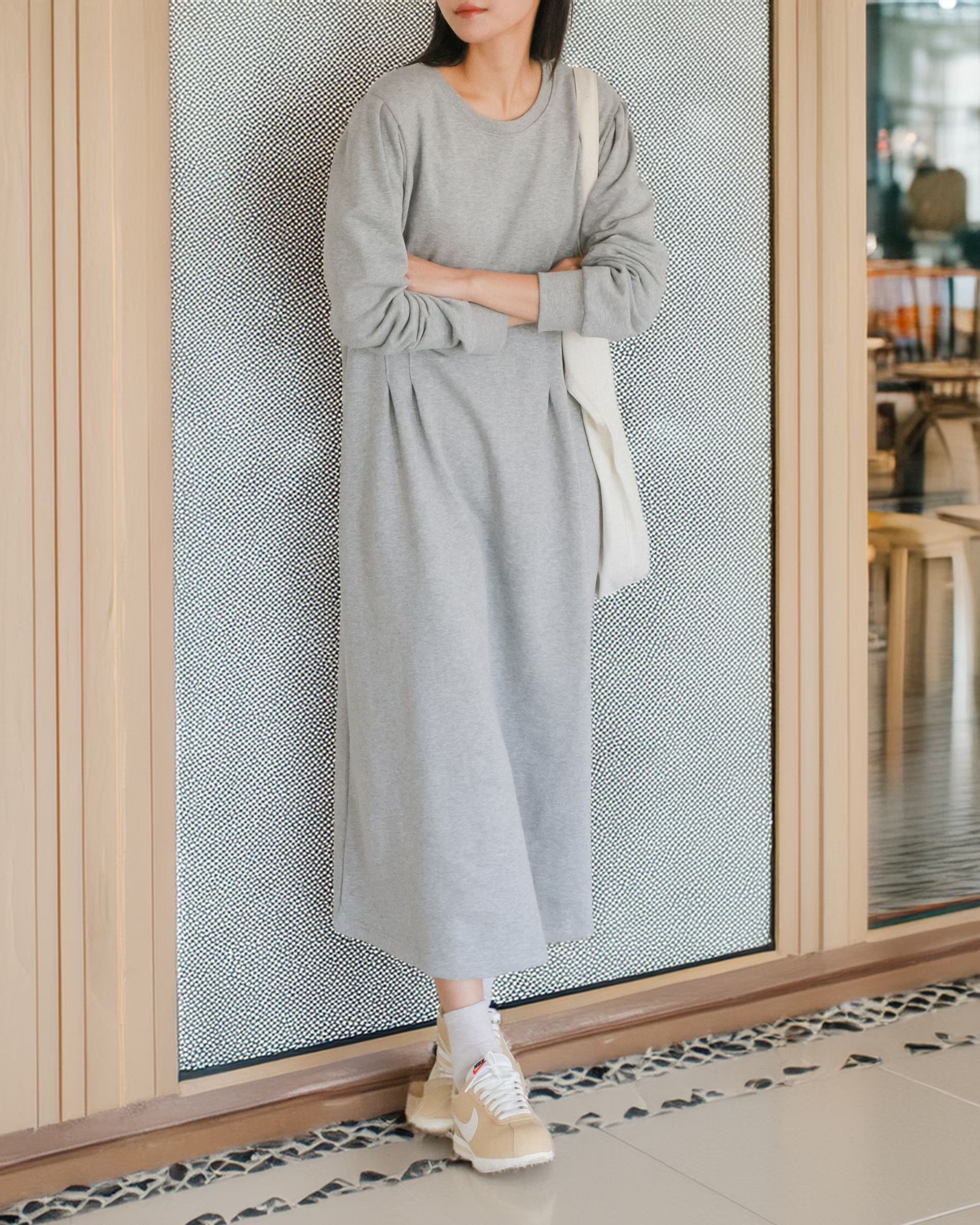 WHITE BEAR韓國代購㊣女裝新款人氣職業真品熱賣時尚連衣裙WHITE BEAR連衣裙