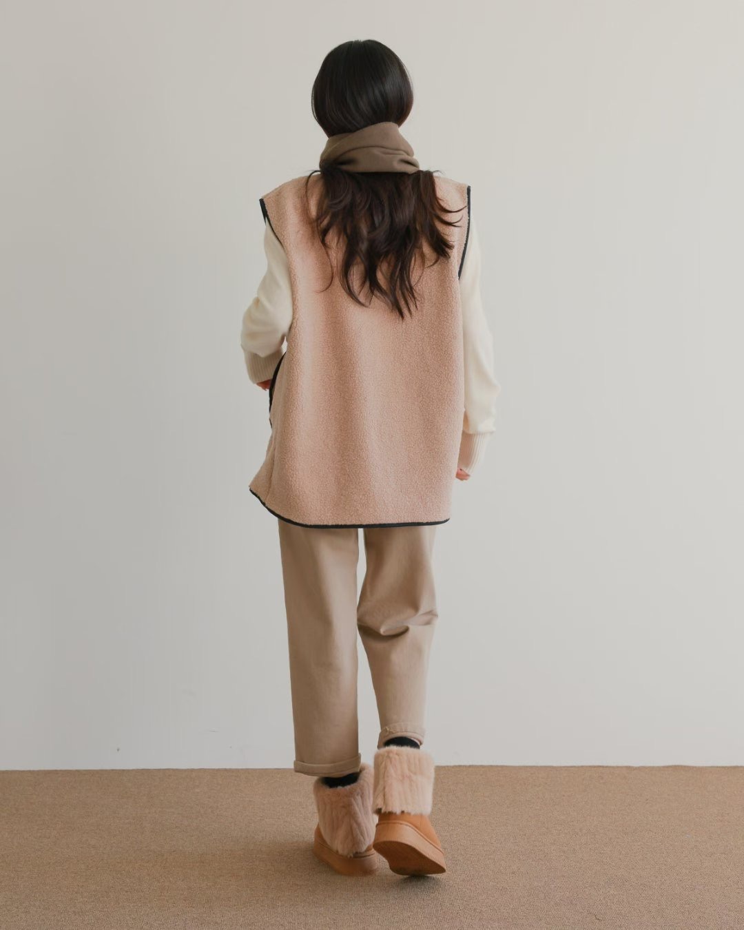 WHITE BEAR東大門直郵㊣女士新品26春夏職業人氣真品時尚馬甲WHITE BEAR馬甲