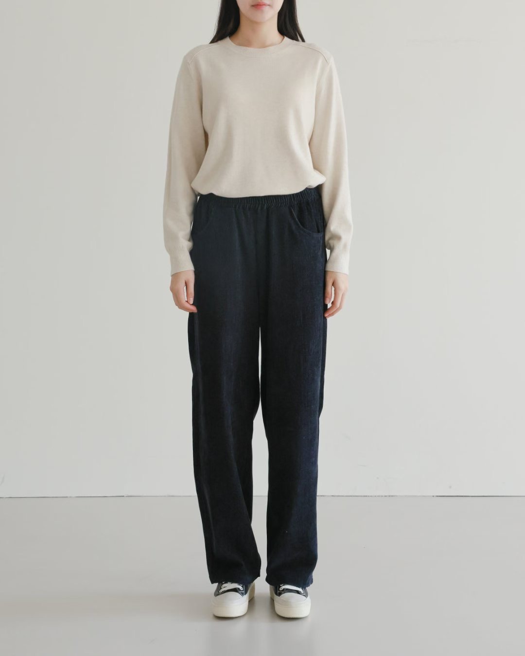 WHITE BEAR韓國直郵㊣女士新款休閑職業推薦真品人氣休閑褲WHITE BEAR休閑褲