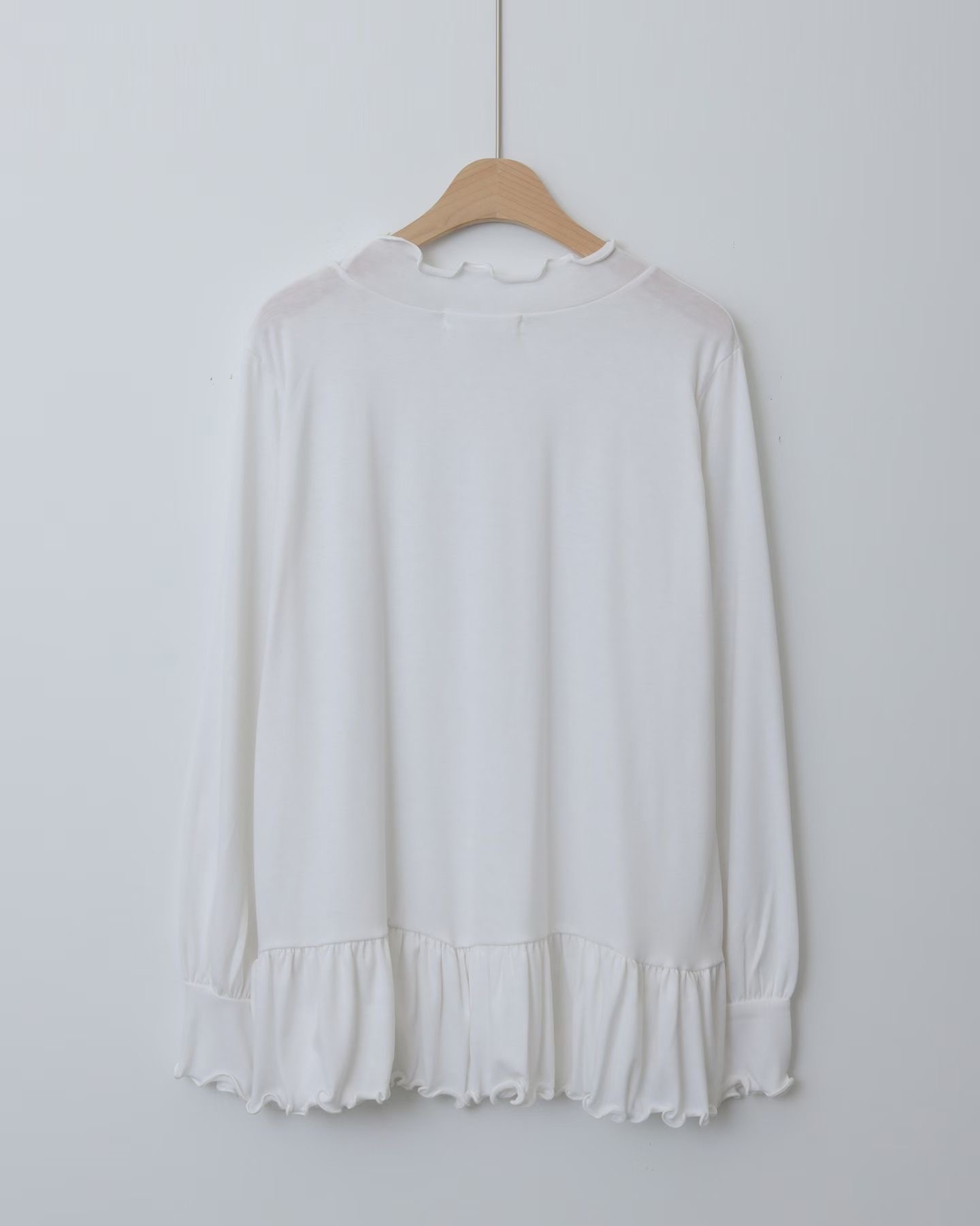 WHITE BEAR韓國代購㊣女裝新品職業真品熱賣26春夏長袖T恤WHITE BEAR長袖T恤