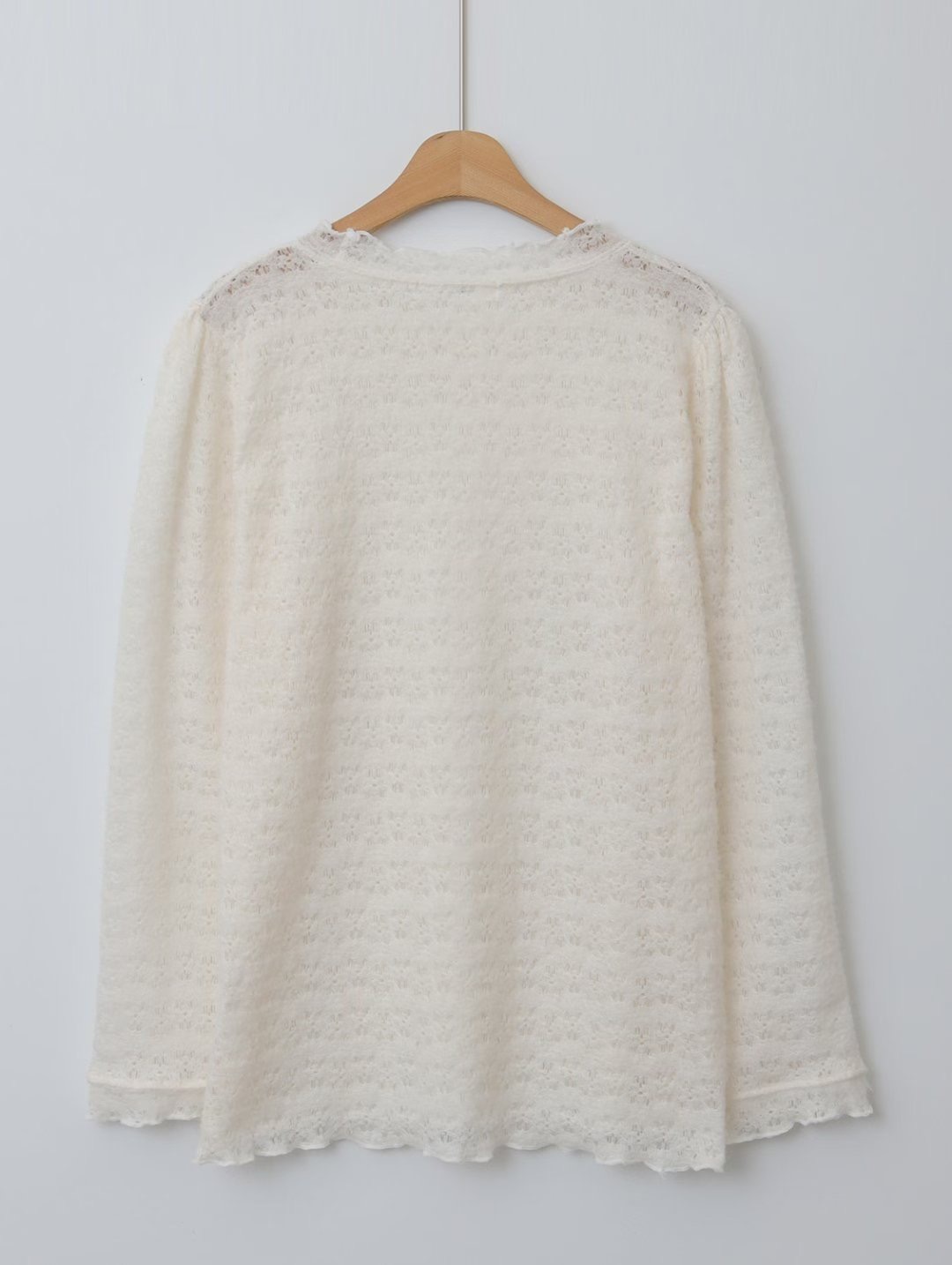 WHITE BEAR東大門直郵㊣女裝新品熱賣26春夏時尚職業長袖T恤WHITE BEAR長袖T恤