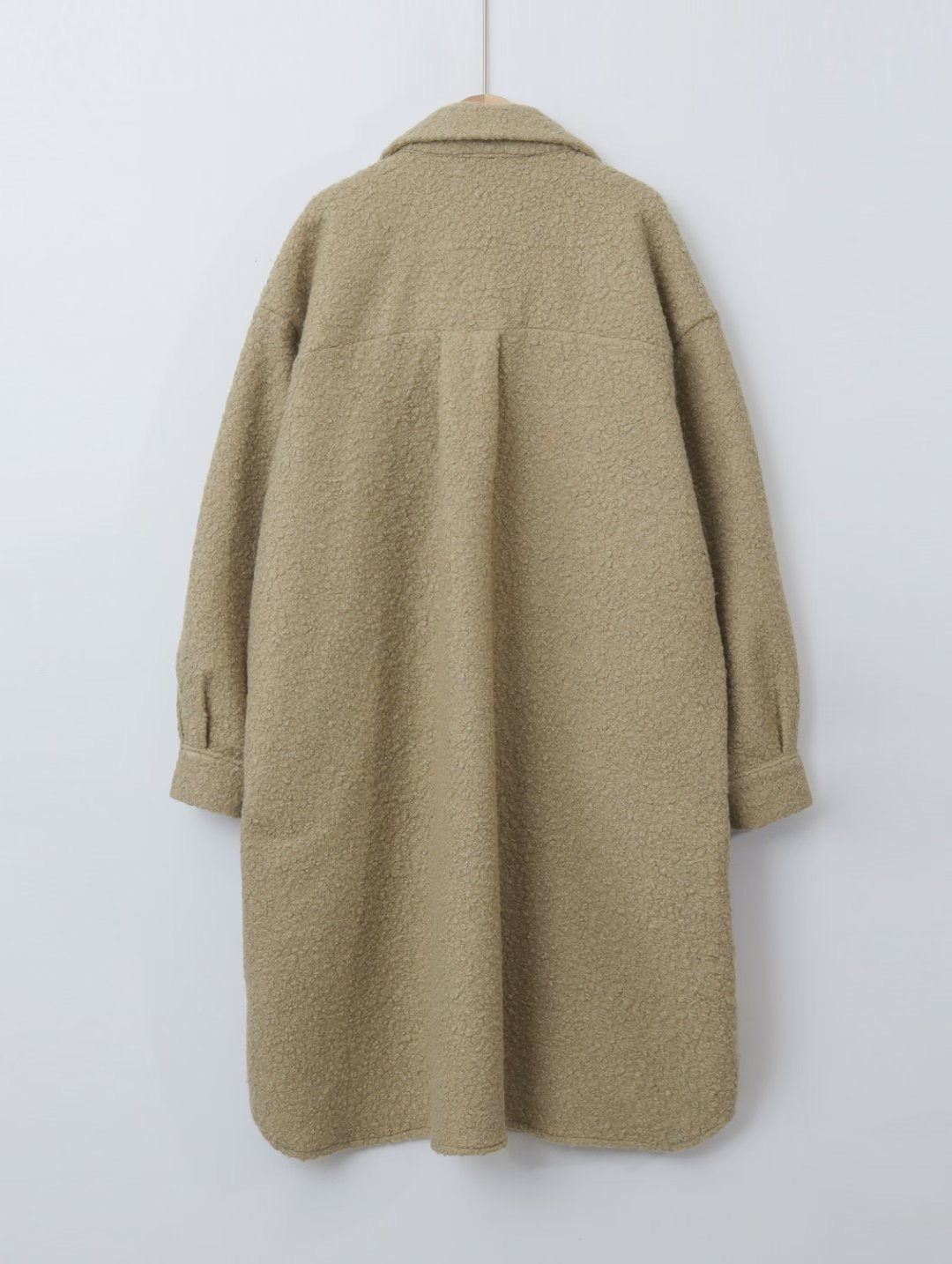 WHITE BEAR韓國代購㊣女士新款人氣熱賣推薦真品中長款大衣WHITE BEAR中長款大衣