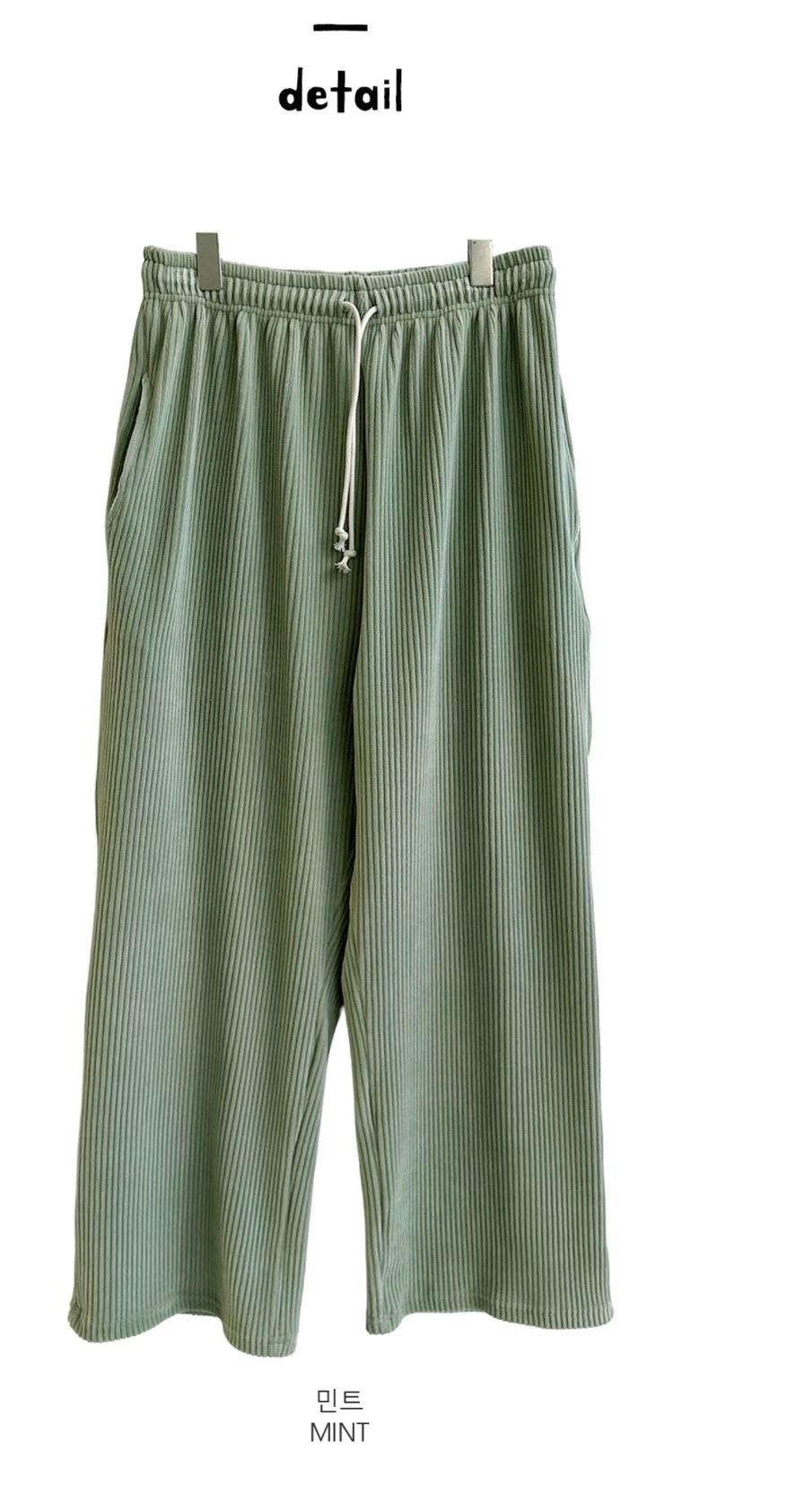 MARYKIM東大門直郵㊣女士新品人氣時尚真品26春夏休閑褲天鵝絨MARYKIM休閑褲圖色1