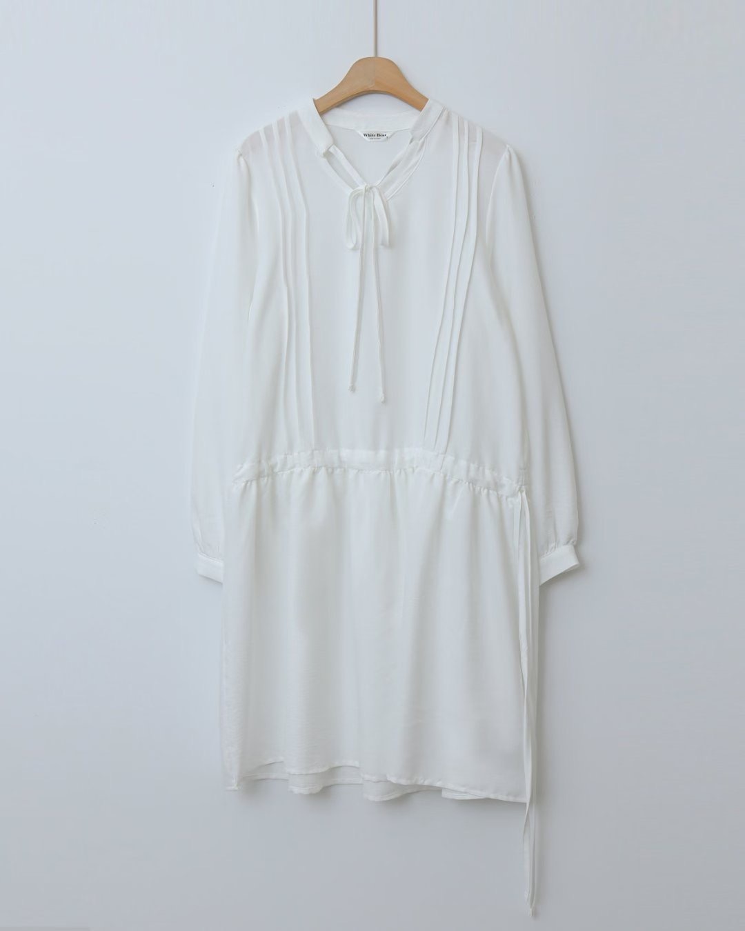 WHITE BEAR㊣東大門實拍女裝新款真品26春夏休閑人氣連衣裙WHITE BEAR連衣裙圖色1