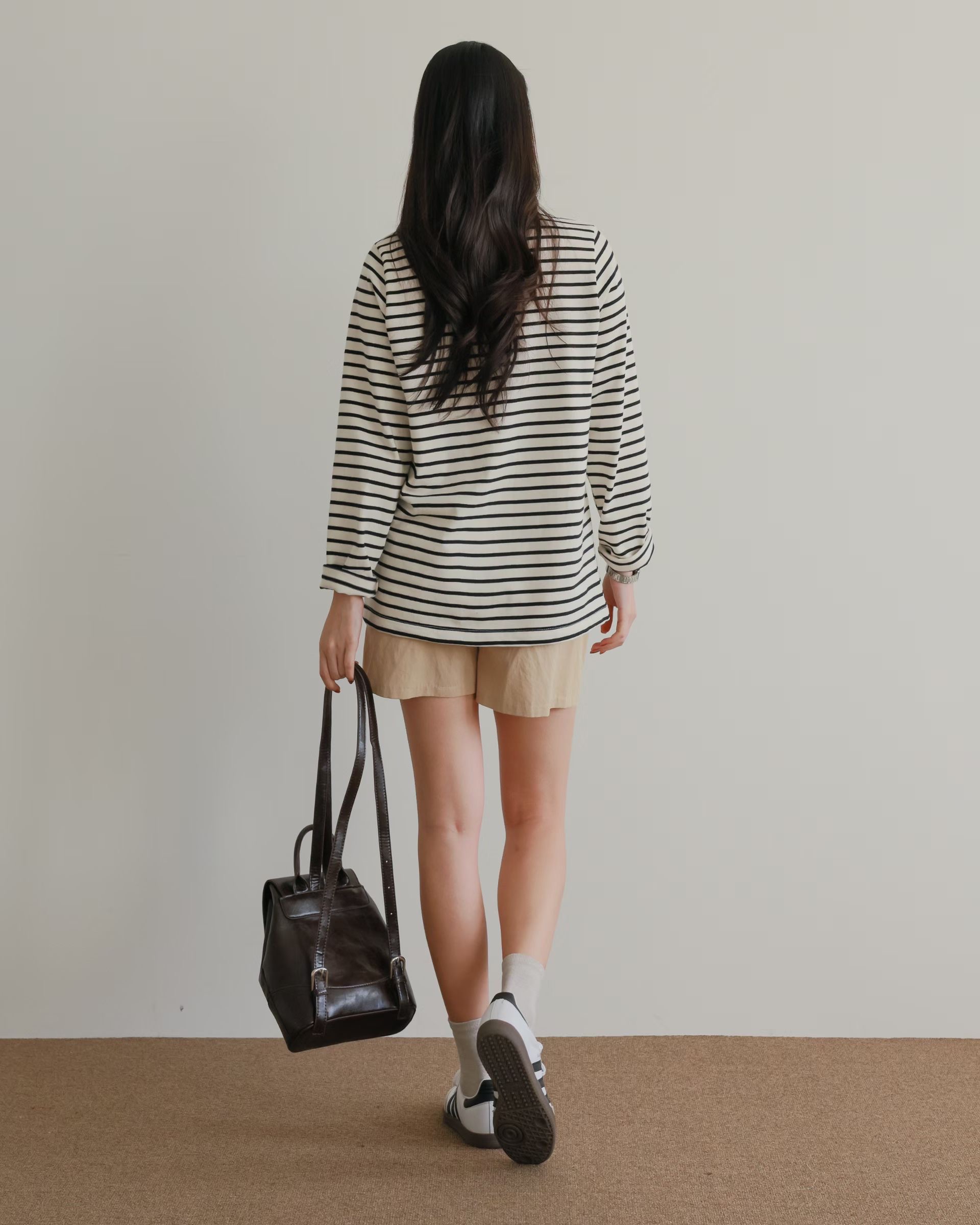 WHITE BEAR東大門直郵㊣女士新款休閑人氣推薦真品長袖T恤WHITE BEAR長袖T恤