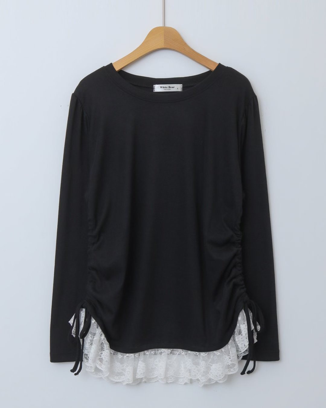WHITE BEAR韓國代購㊣女士新品人氣熱賣推薦休閑真品長袖T恤WHITE BEAR長袖T恤圖色2