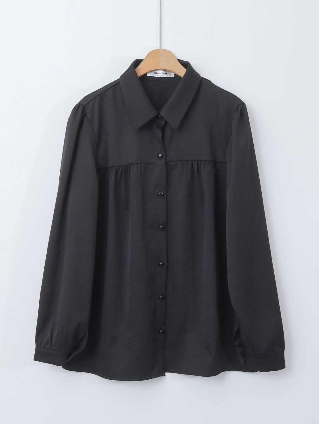 WHITE BEAR東大門直郵㊣女士新品真品熱賣推薦職業襯衫蕾絲衫WHITE BEAR襯衫/蕾絲衫圖色2