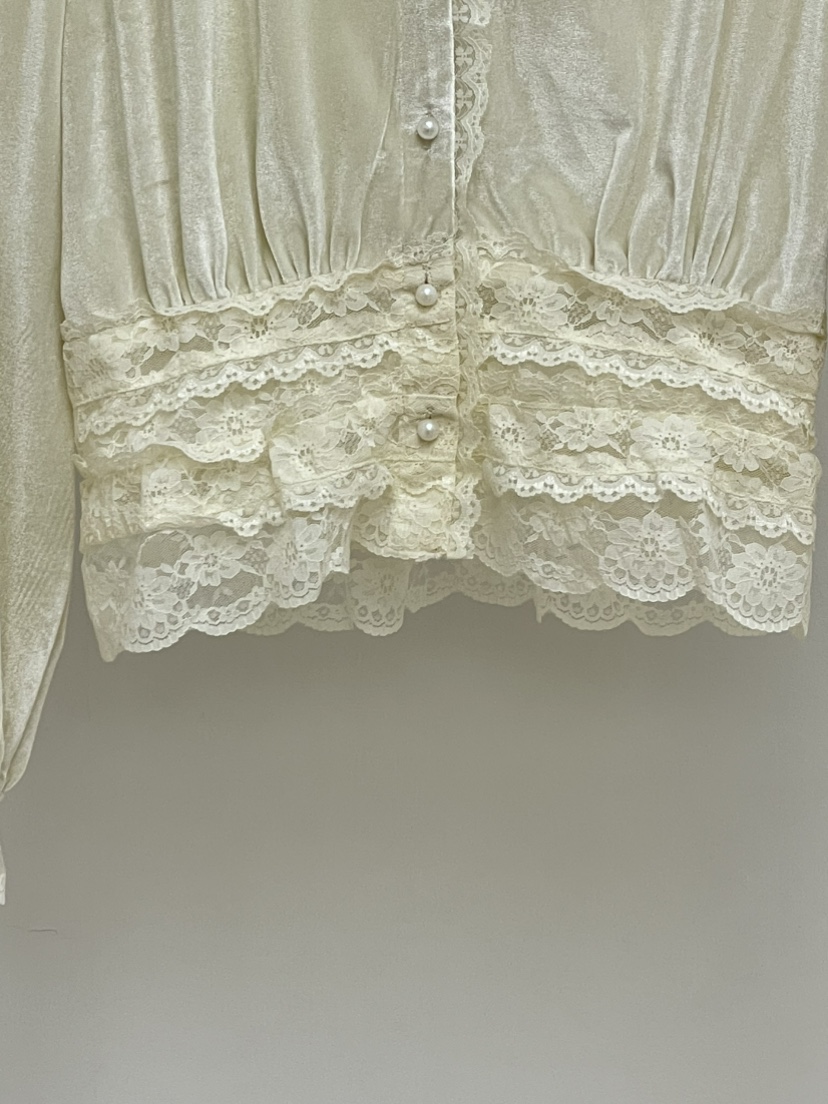 MILLIMETER㊣東大門實拍女士新款26春夏時尚真品襯衫蕾絲衫MILLIMETER/MGML襯衫/蕾絲衫