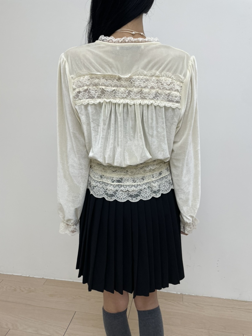 MILLIMETER㊣東大門實拍女士新款26春夏時尚真品襯衫蕾絲衫MILLIMETER/MGML襯衫/蕾絲衫