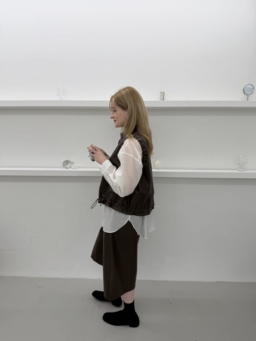 LE AVE韓國代購㊣女裝新款真品人氣休閑時尚推薦襯衫蕾絲衫LE AVE襯衫/蕾絲衫