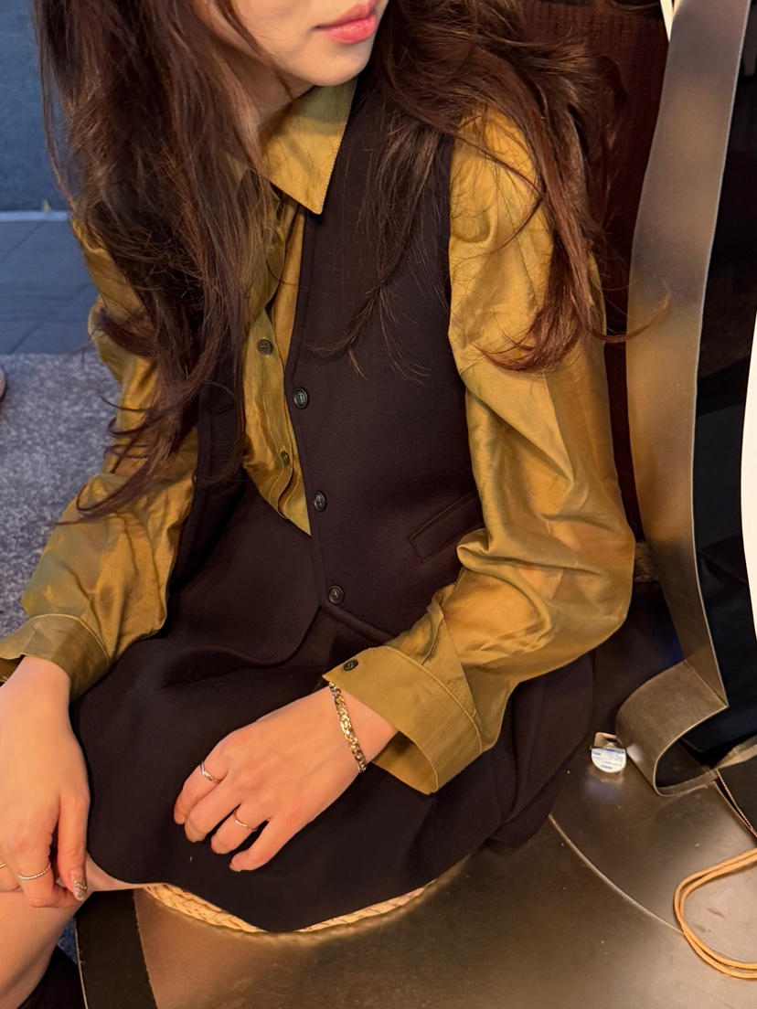 LE AVE韓國代購㊣女裝新款真品人氣休閑時尚推薦襯衫蕾絲衫LE AVE襯衫/蕾絲衫