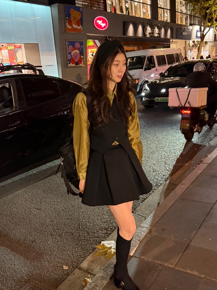 LE AVE韓國代購㊣女裝新款真品人氣休閑時尚推薦襯衫蕾絲衫LE AVE襯衫/蕾絲衫