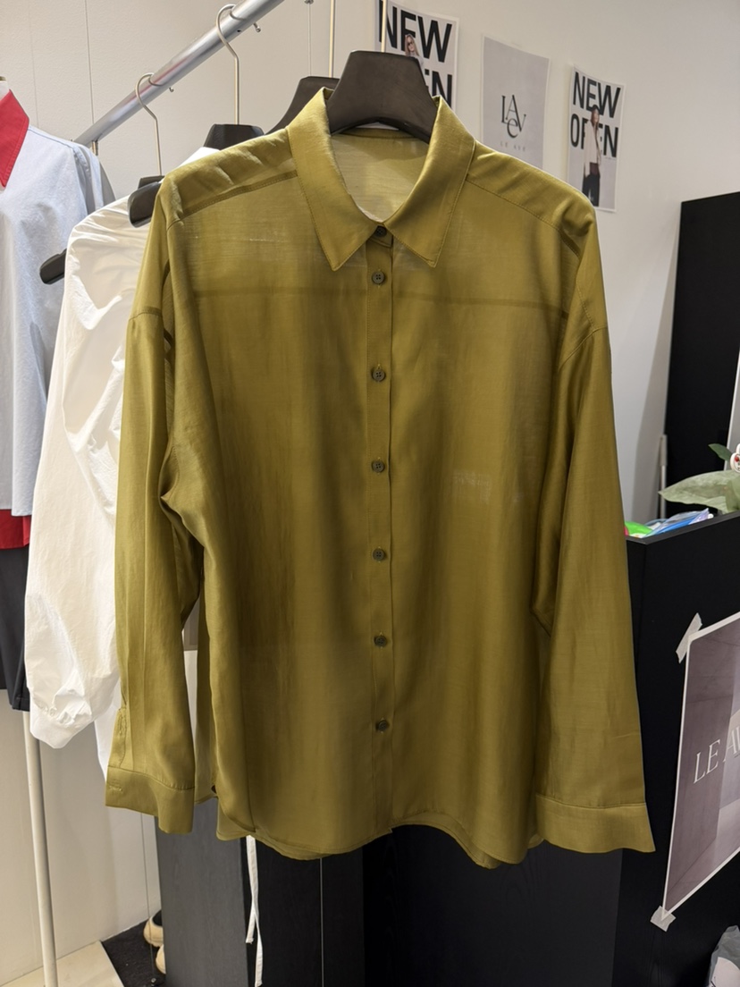 LE AVE韓國代購㊣女裝新款真品人氣休閑時尚推薦襯衫蕾絲衫LE AVE襯衫/蕾絲衫圖色4