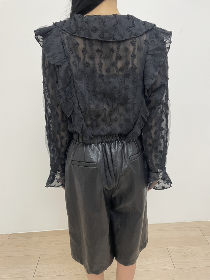 MILLIMETER東大門直郵㊣女士新款職業時尚休閑真品襯衫蕾絲衫MILLIMETER/MGML襯衫/蕾絲衫