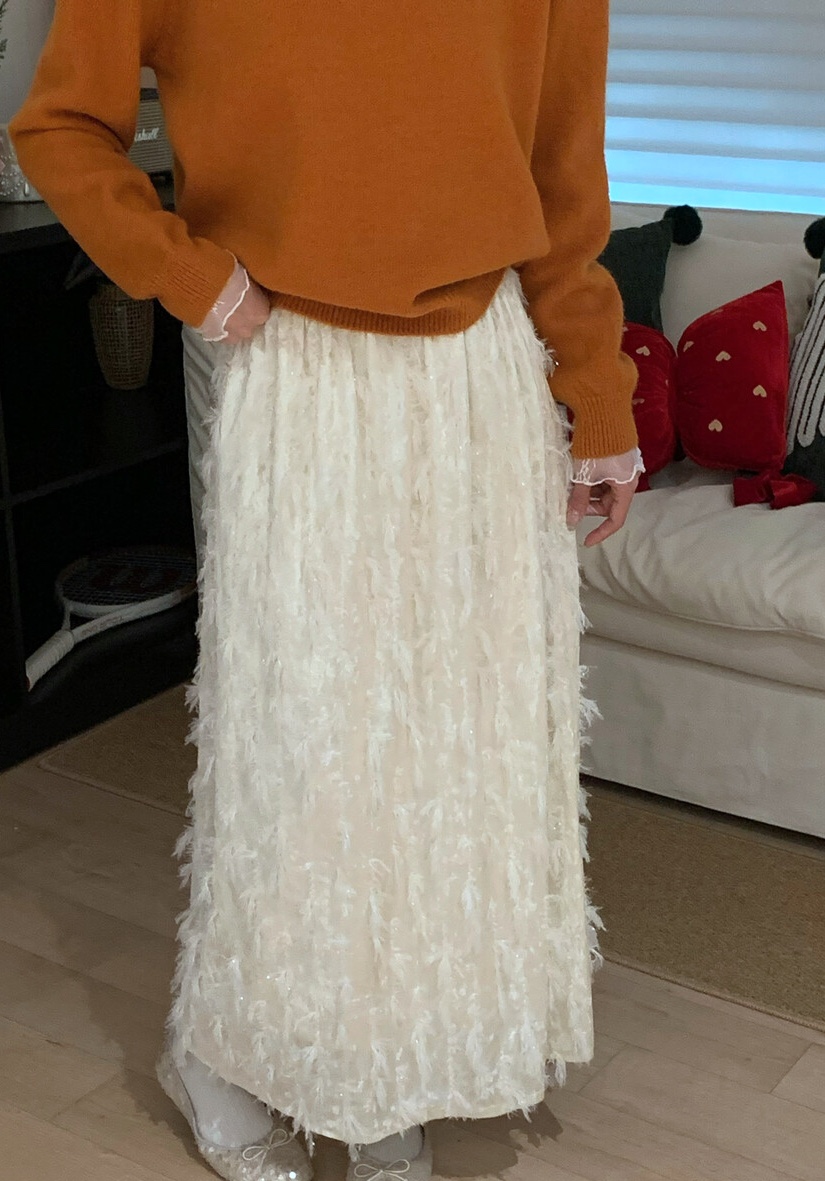 OLA㊣東大門代購女士新款職業26春夏推薦時尚真品休閑熱賣長裙mellor/OLA長裙