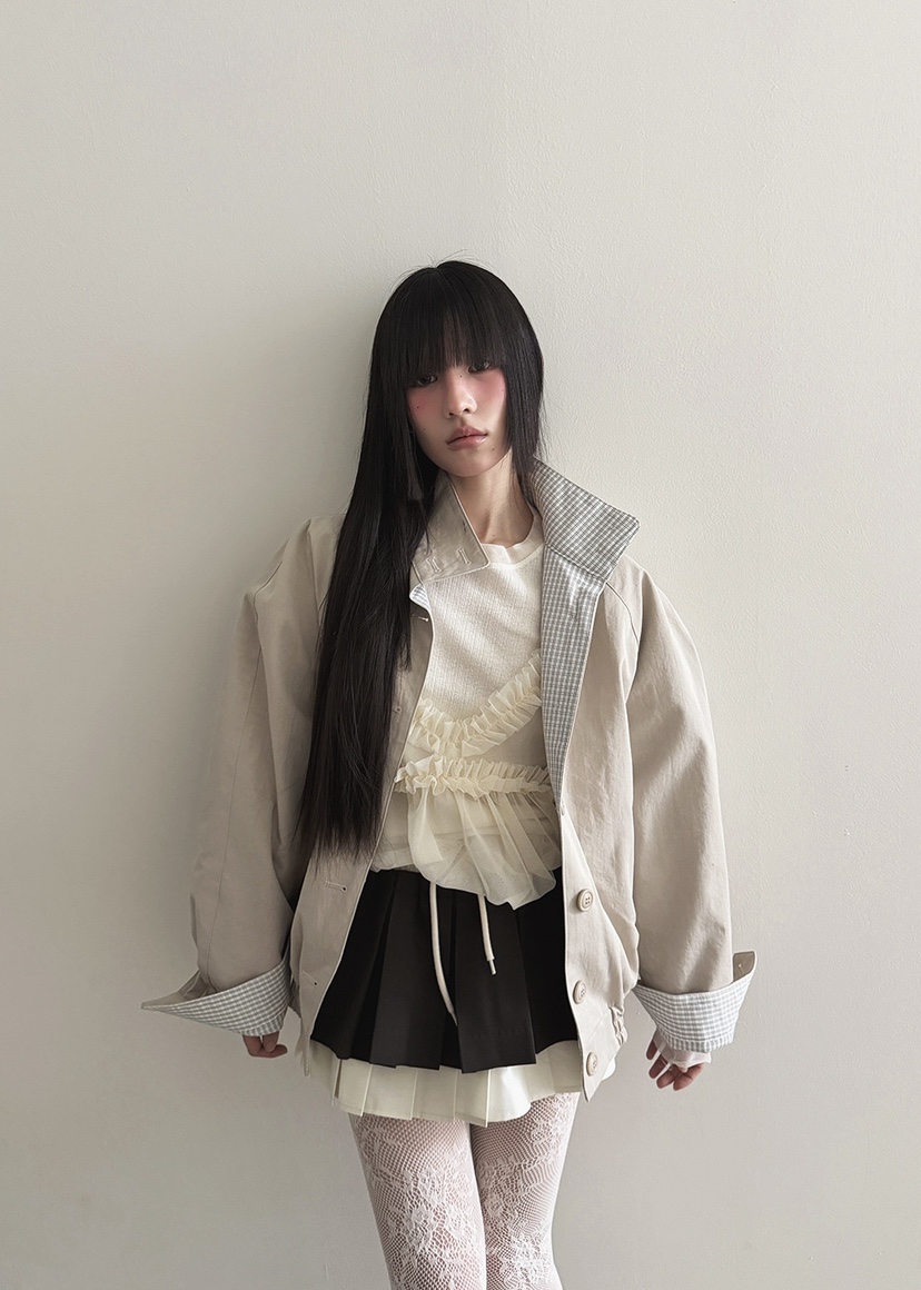 BY CHAPTER韓國代購㊣女士新款職業26春夏時尚真品夾克春款BY Chapter夾克