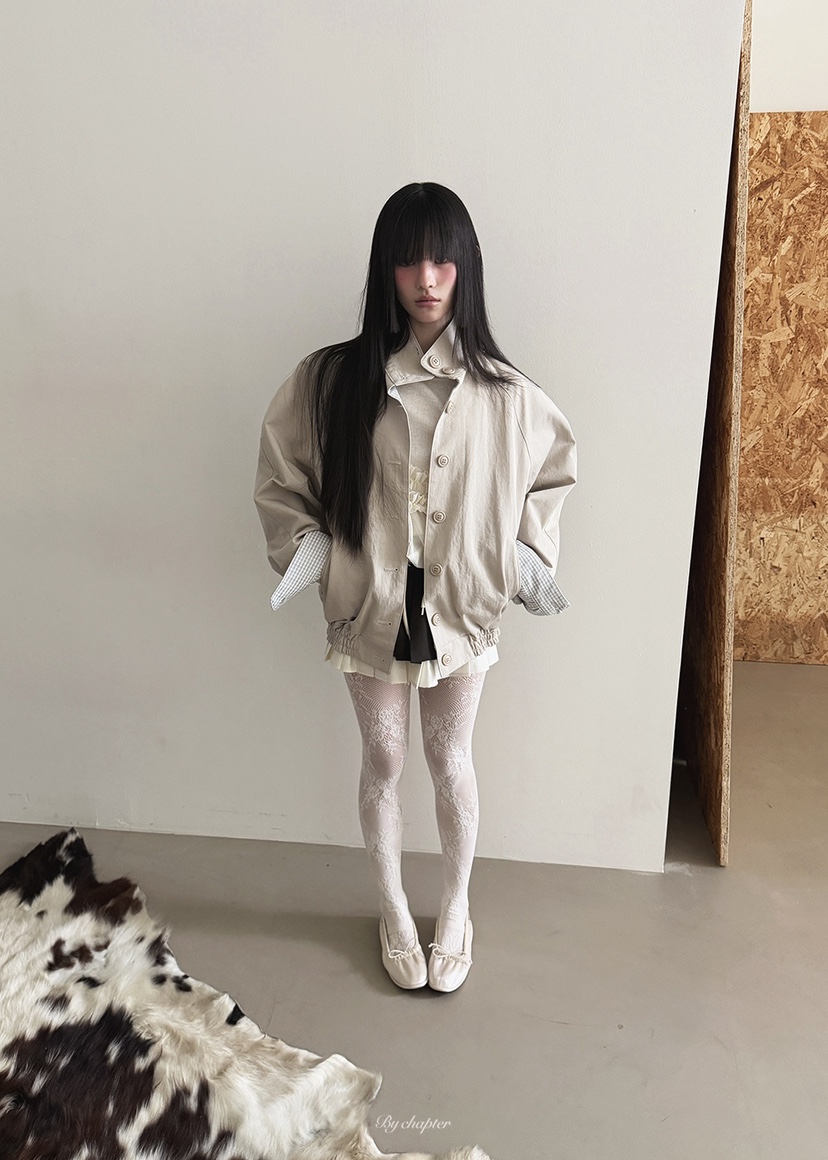 BY CHAPTER韓國代購㊣女士新款職業26春夏時尚真品夾克春款BY Chapter夾克