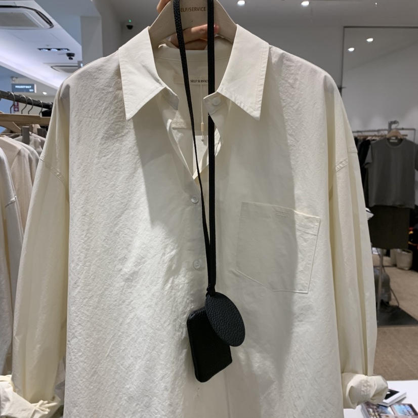 SELF SERVICE韓國代購㊣女裝新品熱賣推薦錢包卡包零錢包皮革SELF SERVICE錢包/卡包/零錢包圖色1