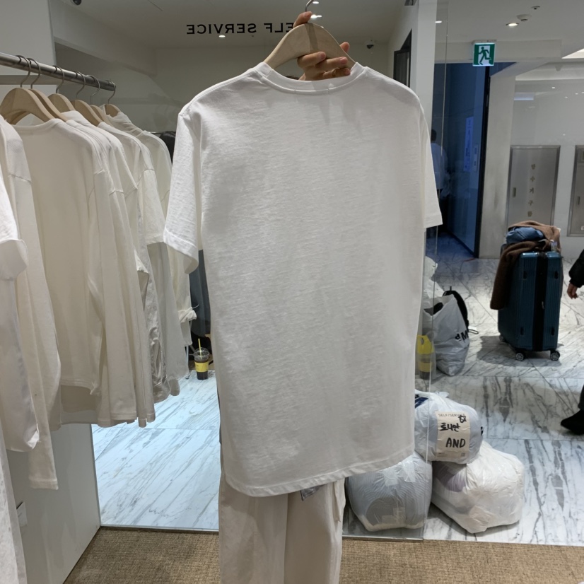 SELF SERVICE㊣東大門代購女士新款推薦26春夏真品職業T恤SELF SERVICET恤