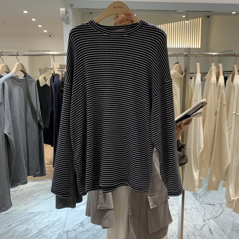 SELF SERVICE東大門直郵㊣女裝新品真品26春夏職業長袖T恤SELF SERVICE長袖T恤圖色3