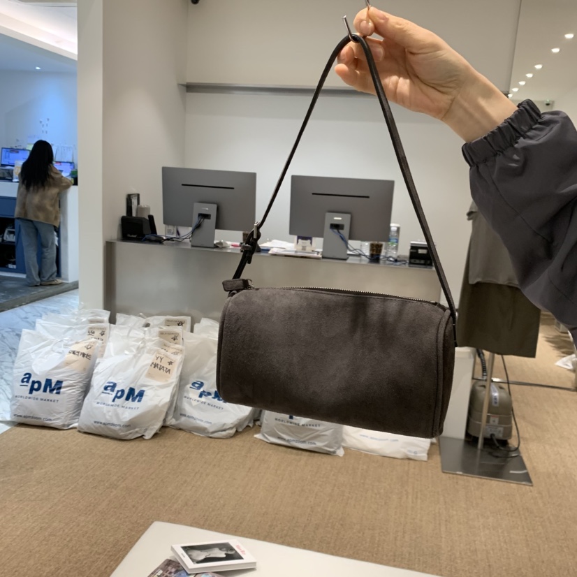 SELF SERVICE㊣東大門實拍女裝新款推薦熱賣手提包迷你包麂皮SELF SERVICE手提包圖色2