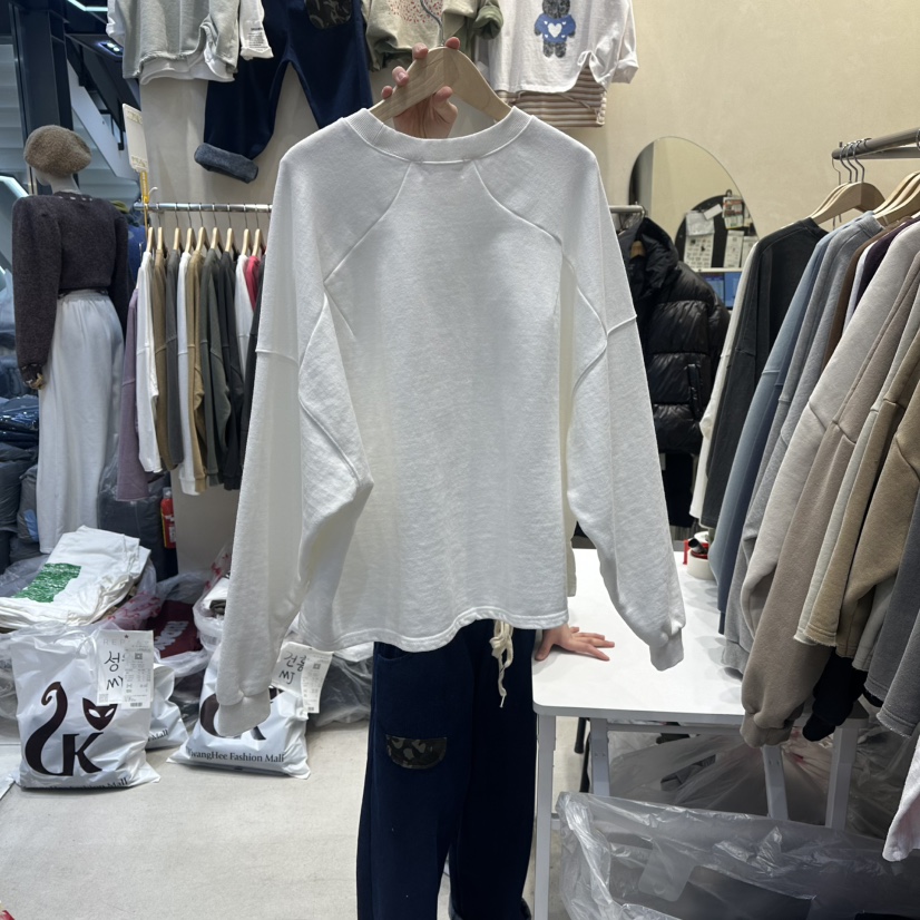 REPLAY㊣東大門實拍女裝新品熱賣休閑26春夏人氣時尚長袖T恤REPLAY長袖T恤