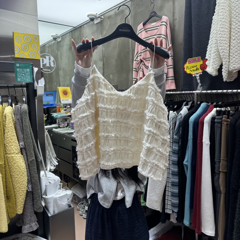 RUNWAY-런웨이㊣東大門代購女士新品真品職業吊帶背心春款RUNWAY吊帶/背心圖色1