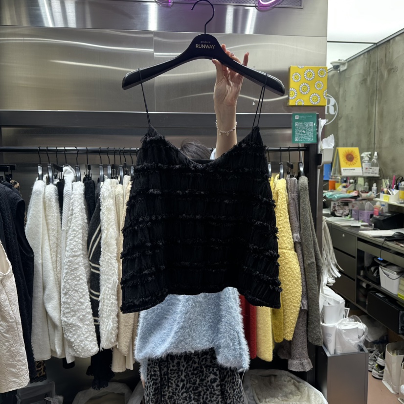 RUNWAY-런웨이㊣東大門代購女士新品真品職業吊帶背心春款RUNWAY吊帶/背心圖色2